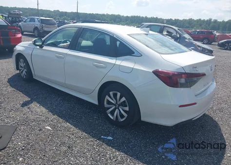 2025 Honda Civic Lx from USA, damaged, VIN 2HGFE2F26SH580046